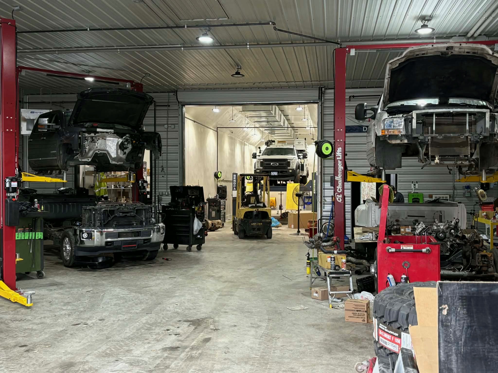 SHOP INTERIOR PHOTO or technician at work (client photo)